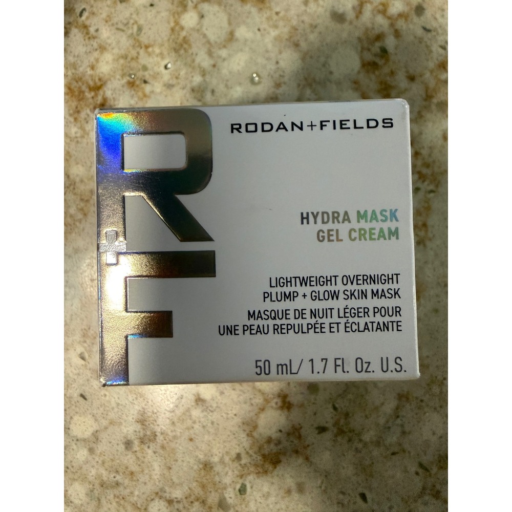 Rodan+Fields Hydra Mask Gel Cream 50mL 1.7oz Lightweight Overnight Plump + Glow